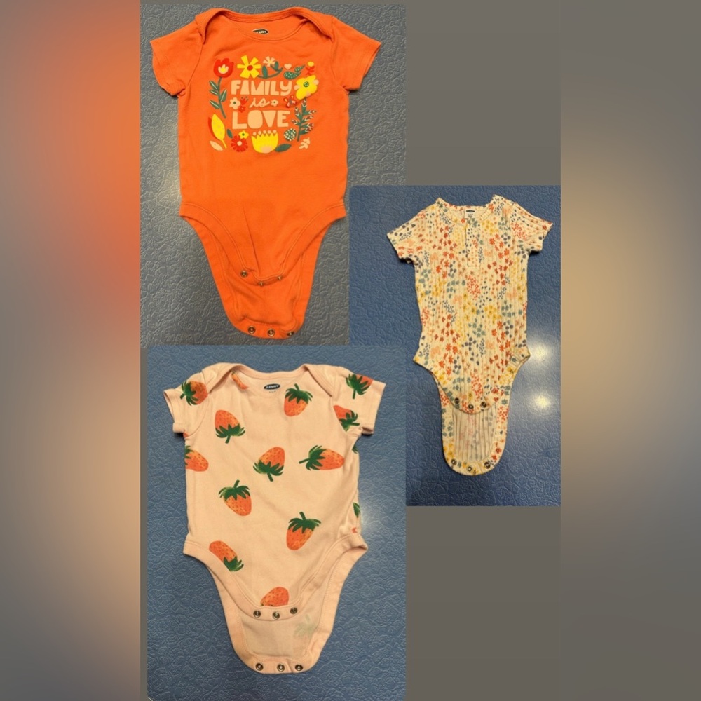 3 onesies!